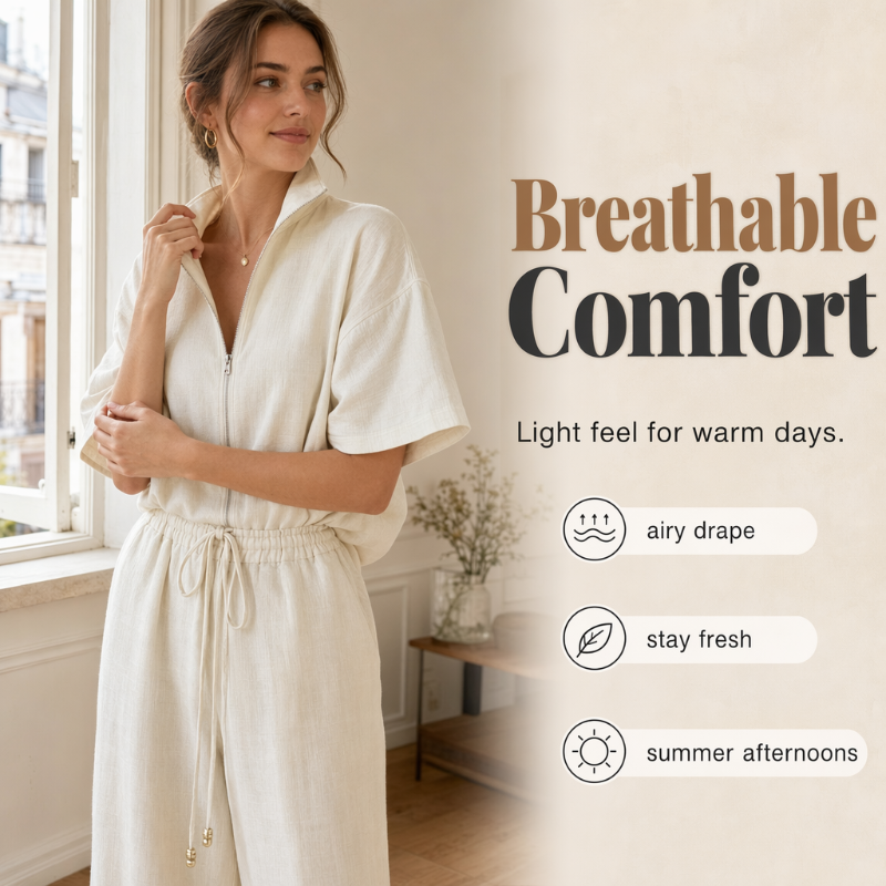 Women's Casual Top and Pants Set
