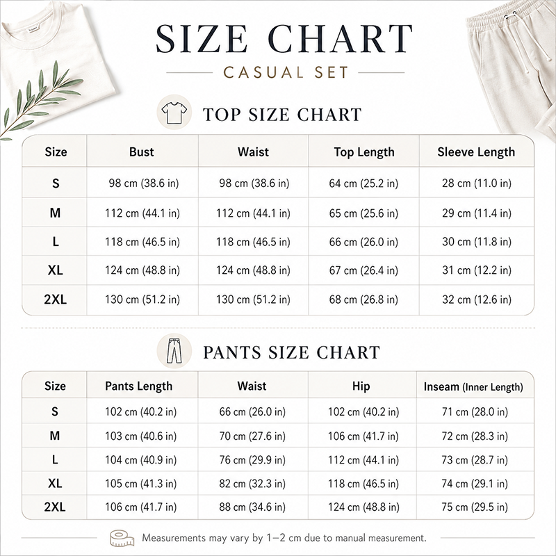 Women's Casual Top and Pants Set