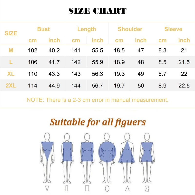 🌞 FLASH SALE 50% OFF ! 👗 Casual Loose Printed V-Neck Long Dress