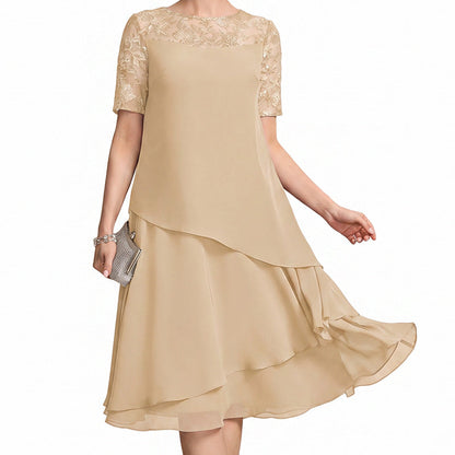 🌸Women's Elegant Plus Size Tiered Dress