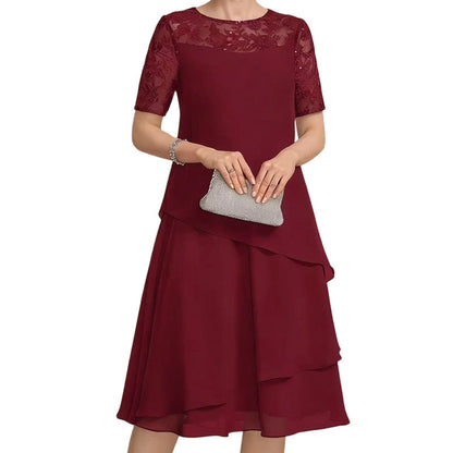 🌸Women's Elegant Plus Size Tiered Dress
