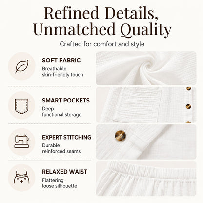 ⌛Limited-Time Offer-Women's Short Sleeve Shirt Dress