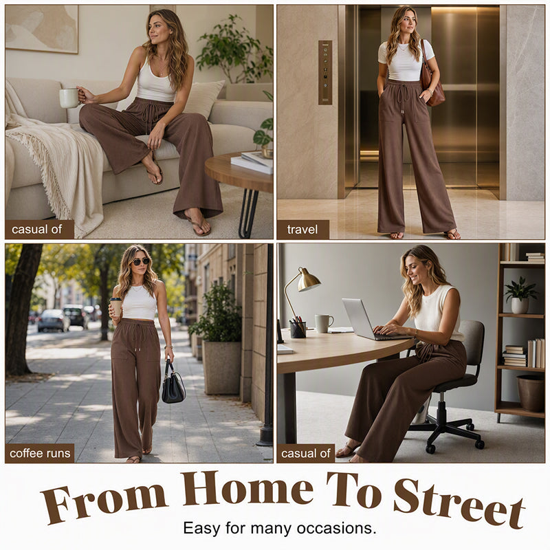 Women’s Flattering Wide-Leg Pants