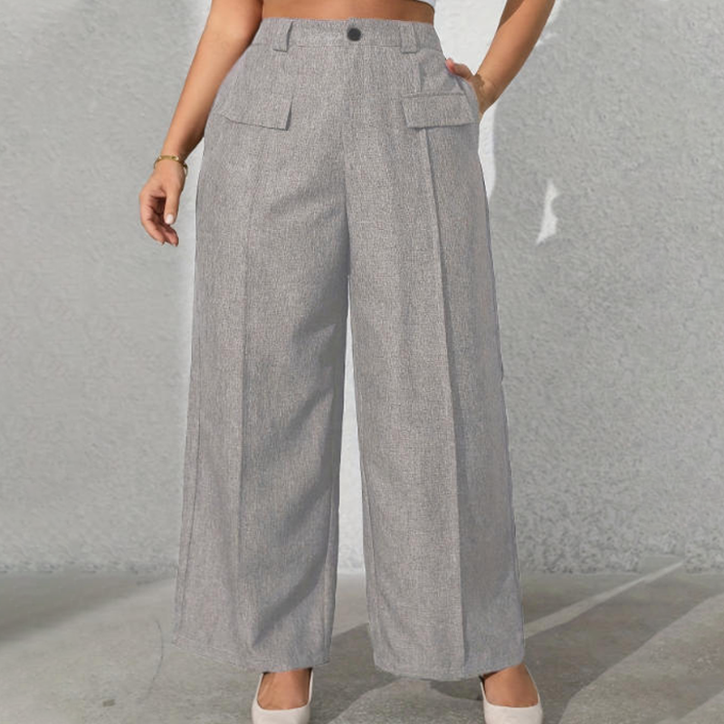 Women's High-Waisted Suit Pants