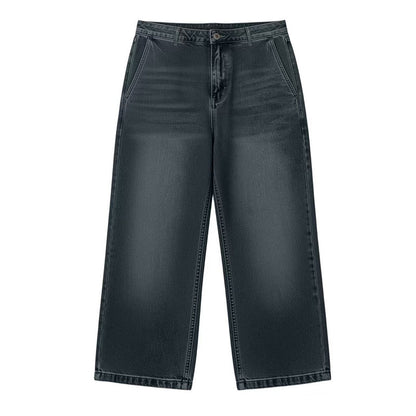 Women's Casual Straight-Leg Cropped Jeans