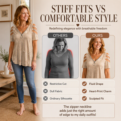 Women's Cold Shoulder T-Shirt