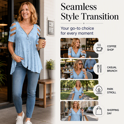 Women's Cold Shoulder T-Shirt