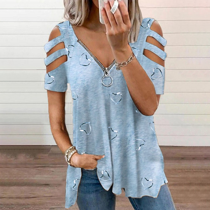 Women's Cold Shoulder T-Shirt