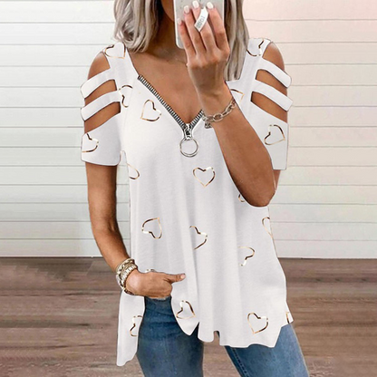Women's Cold Shoulder T-Shirt