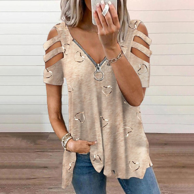 Women's Cold Shoulder T-Shirt