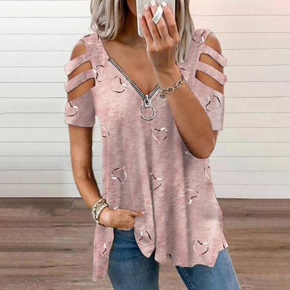 Women's Cold Shoulder T-Shirt