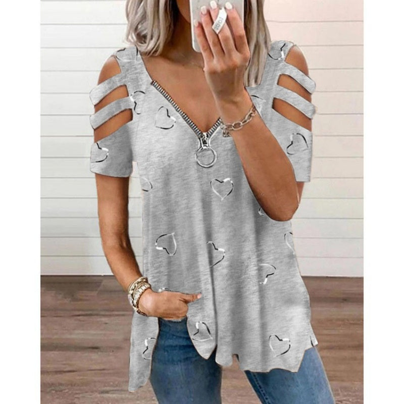 Women's Cold Shoulder T-Shirt