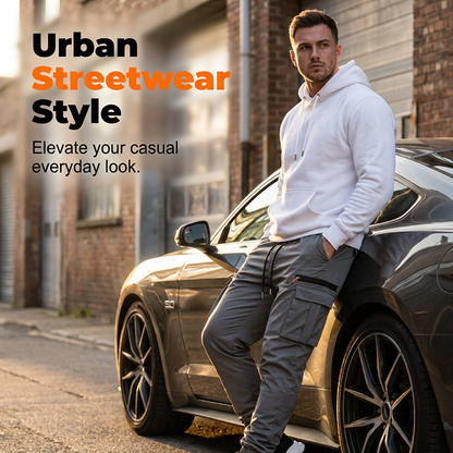 Men's Casual Multi-Pocket Cargo Joggers