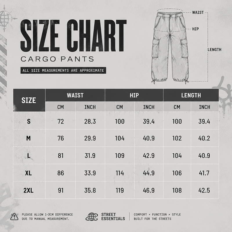 Men's Casual Multi-Pocket Cargo Joggers