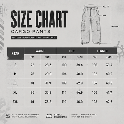 Men's Casual Multi-Pocket Cargo Joggers