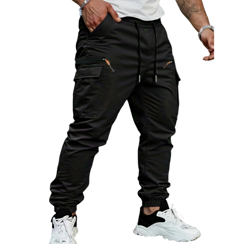 Men's Casual Multi-Pocket Cargo Joggers