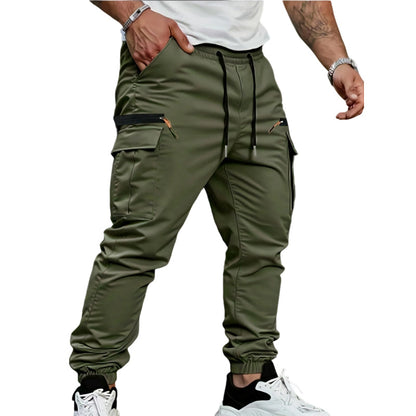 Men's Casual Multi-Pocket Cargo Joggers