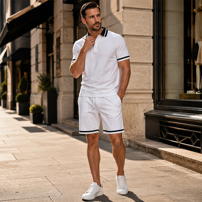 Men's Casual 2-Piece Set Summer Tracksuit