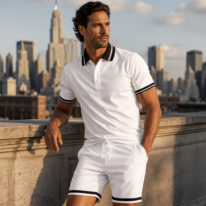 Men's Casual 2-Piece Set Summer Tracksuit