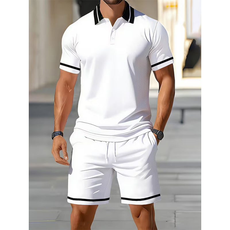 Men's Casual 2-Piece Set Summer Tracksuit