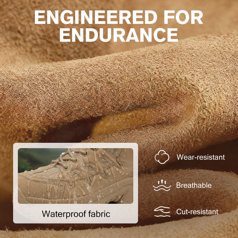 Men's Waterproof Non-Slip Hiking & Work Boots