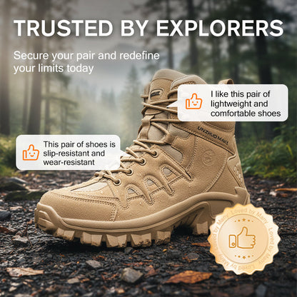 Men's Waterproof Non-Slip Hiking & Work Boots