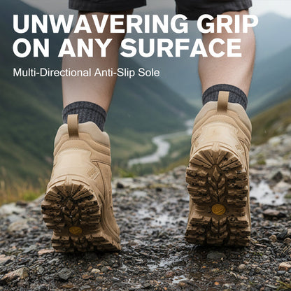 Men's Waterproof Non-Slip Hiking & Work Boots
