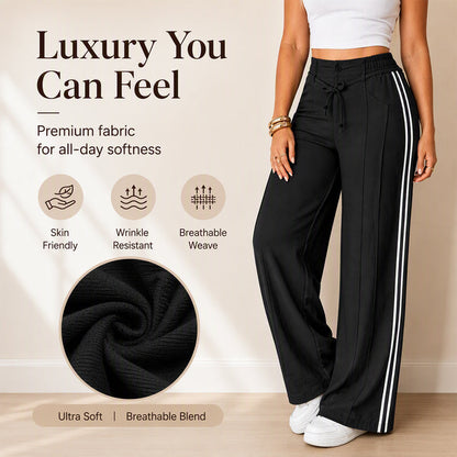 Women's Wide-Leg Drawstring Pants