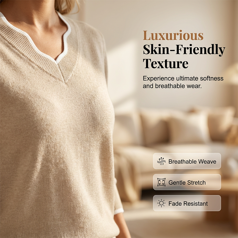 Women’s Casual Long Sleeve Knit Top