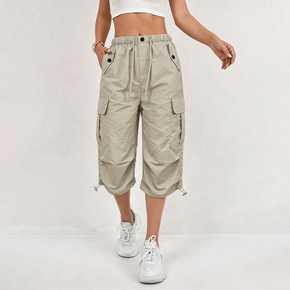 Women's Lightweight Quick Dry Cargo Capri Pants