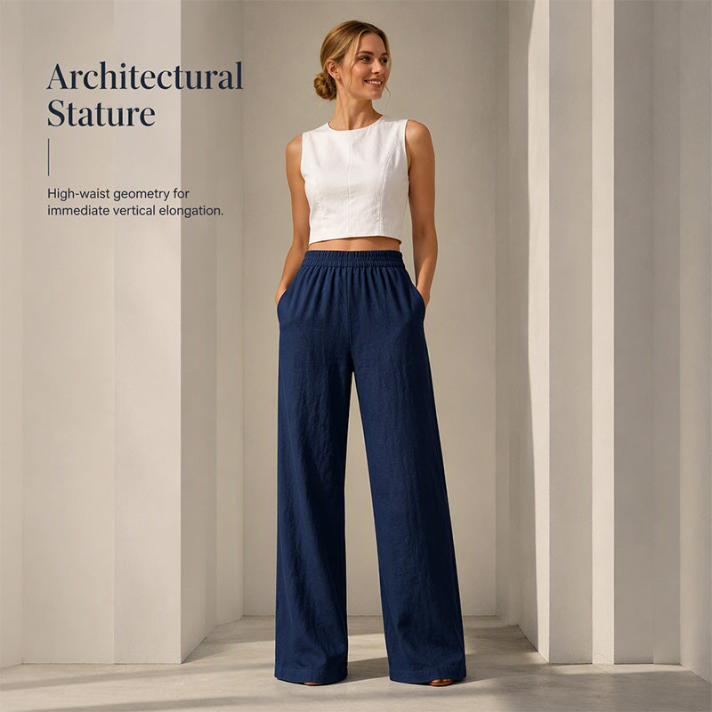 Women's Summer Breathable Wide-Leg Pants