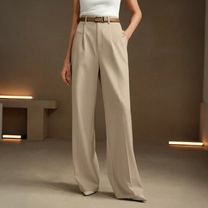 Women's High Waisted Wide Leg Suit Pants