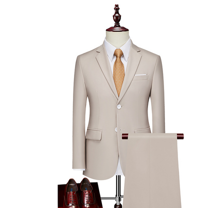 Men's 2-Piece Modern Fit Business Suit Set