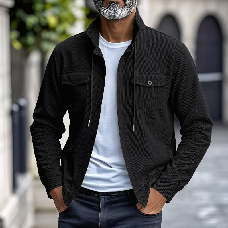 Men's Vintage-Inspired Corduroy Jacket