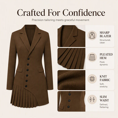 Women's Elegant Blazer Dress