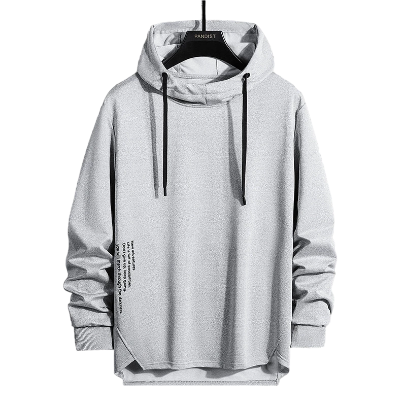 Men's Casual Loose Hooded Sweatshirt