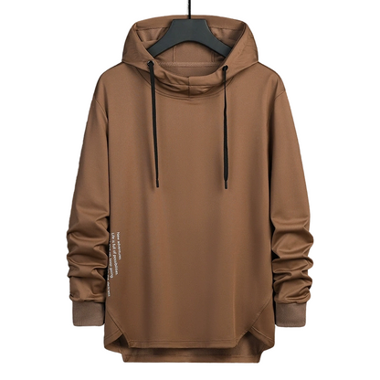 Men's Casual Loose Hooded Sweatshirt