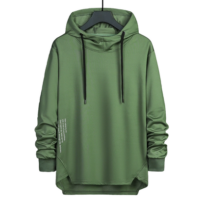 Men's Casual Loose Hooded Sweatshirt