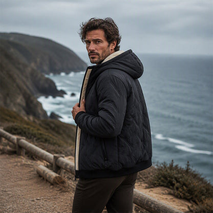 Men's Winter Thickened Hooded Jacket