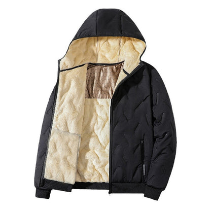 Men's Winter Thickened Hooded Jacket