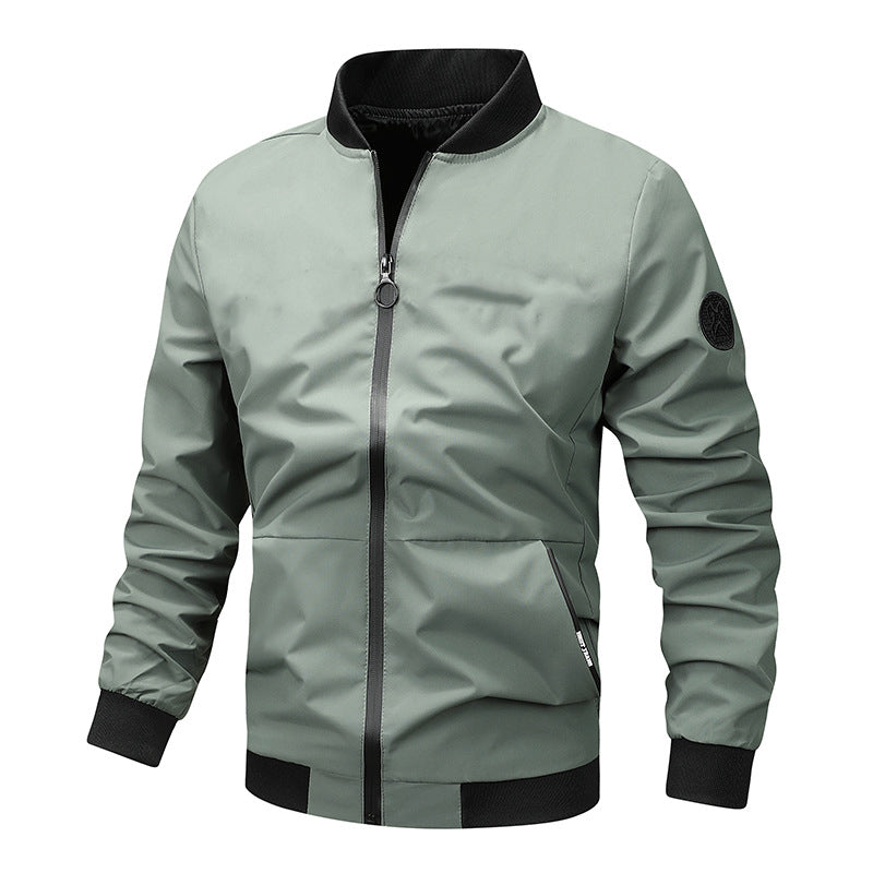 Men's Classic Casual Bomber Jacket