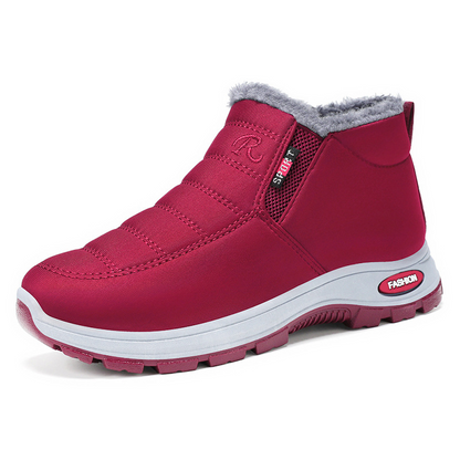 💥Winter Fashion: Warm, Fleece-Lined, Non-Slip Snow Boots
