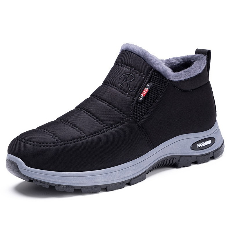 💥Winter Fashion: Warm, Fleece-Lined, Non-Slip Snow Boots
