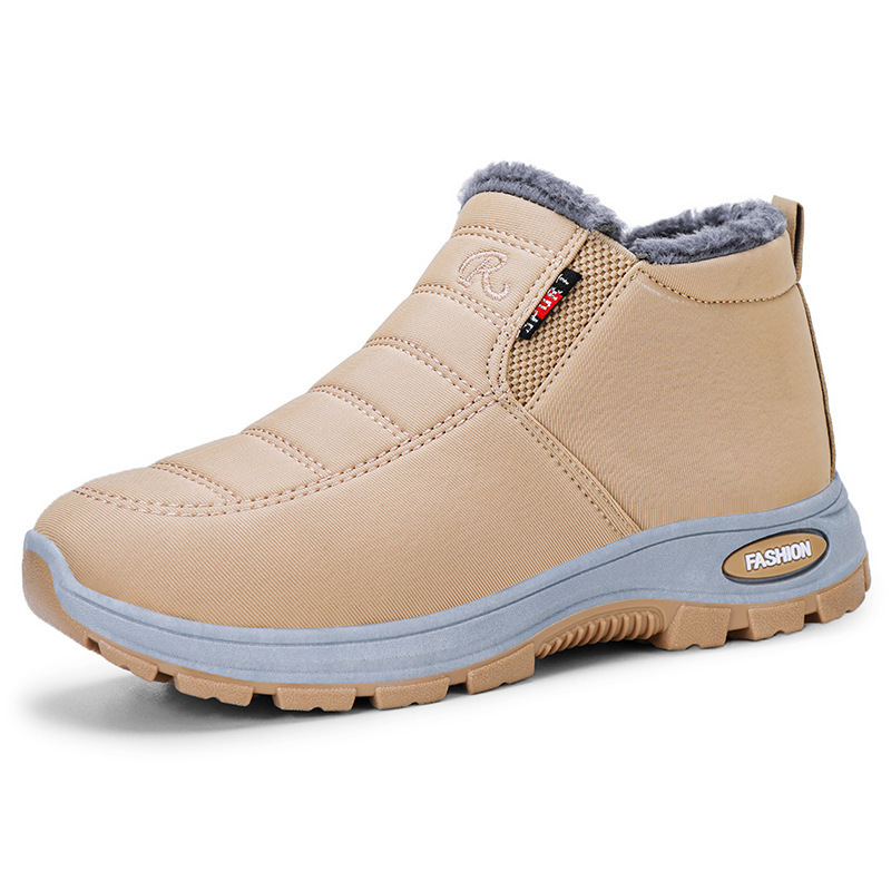 💥Winter Fashion: Warm, Fleece-Lined, Non-Slip Snow Boots