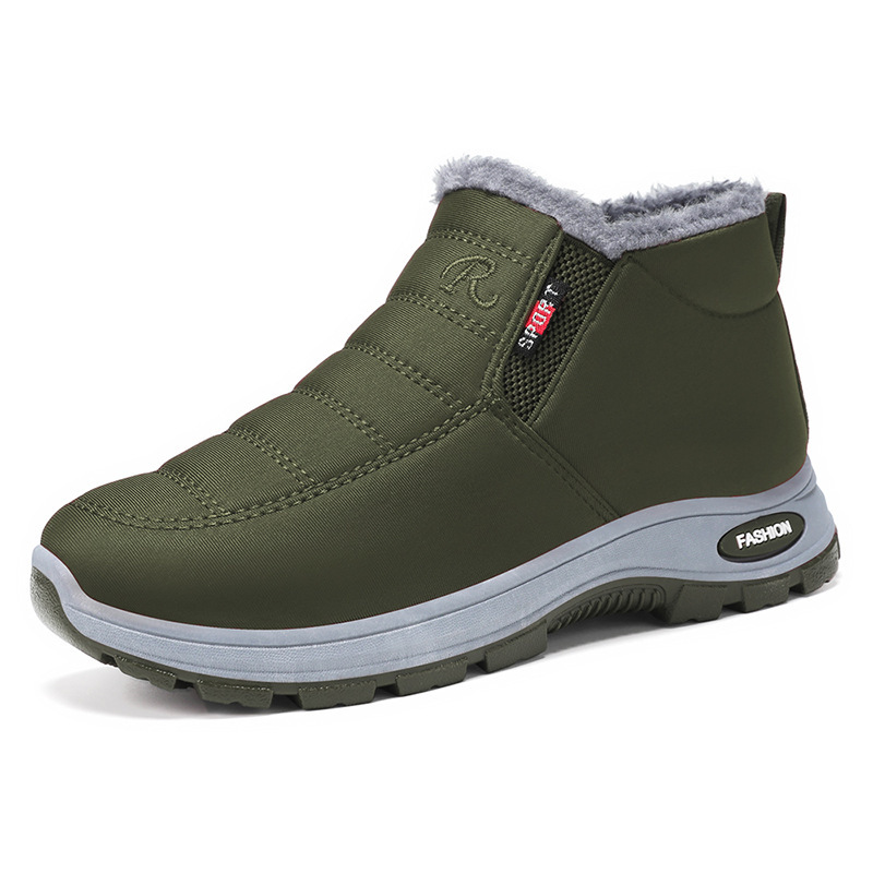 💥Winter Fashion: Warm, Fleece-Lined, Non-Slip Snow Boots