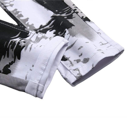 Men's Trendy Camo Slim Jeans