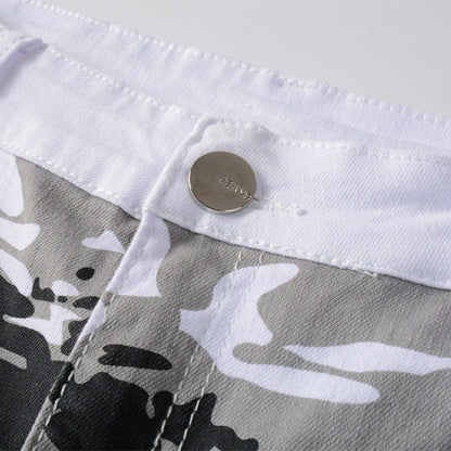 Men's Trendy Camo Slim Jeans