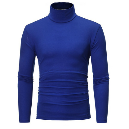 Men's Slim Fit Mock Turtleneck Top