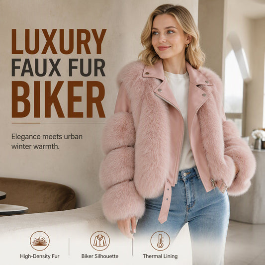 Women's Faux Fur Short Winter Coat