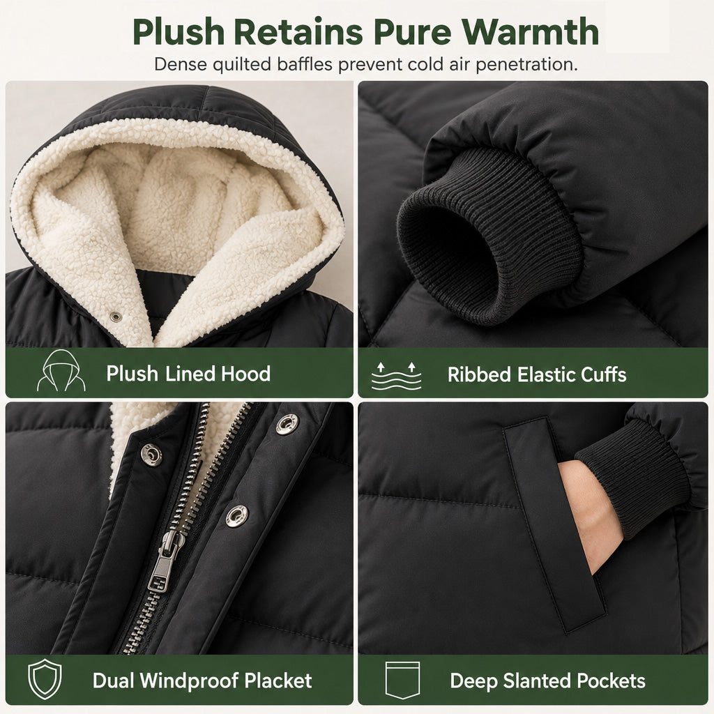Solid Color Double Sided Hooded Long Sleeve Slim Fit Cardigan Coat